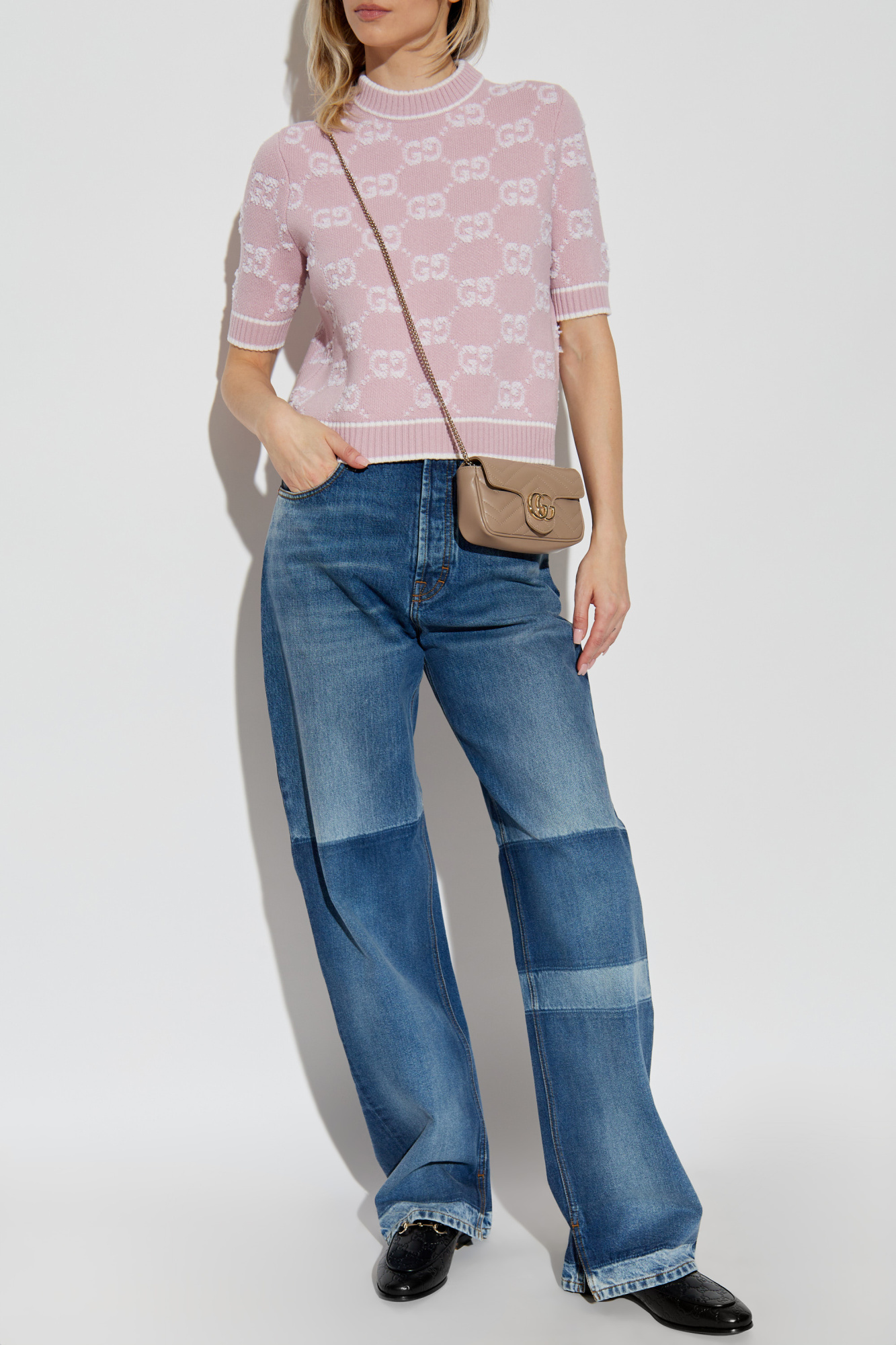 【可愛く春を彩る♪】GUCCI Balloon Jeans Gucci Balloon Jeans | Blue | FARFETCH